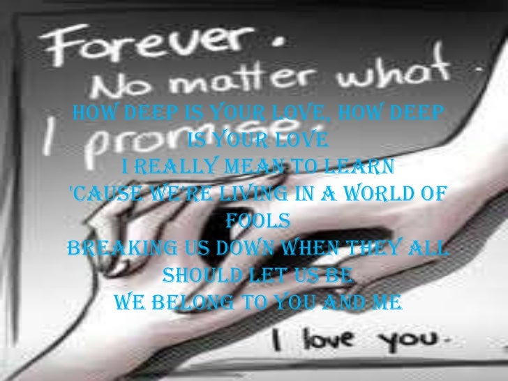 Where is your love Where is your love